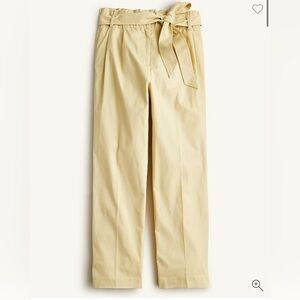 J. Crew Tie-waist ripstop cotton pant